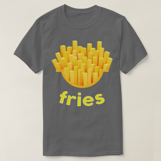 Franse groenveestapel Franse frucie T-shirt (Design voorkant)