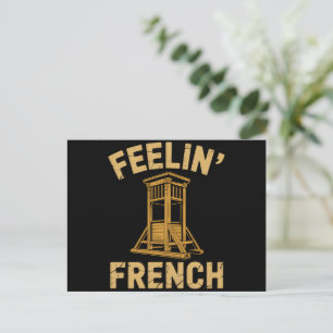 Franse  guillotine briefkaart
