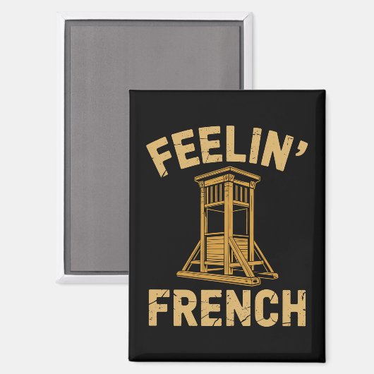 Franse  guillotine magneet (Voorkant / Achterkant)