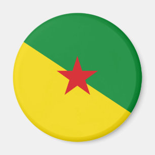 Franse Guyana vlag Magnet