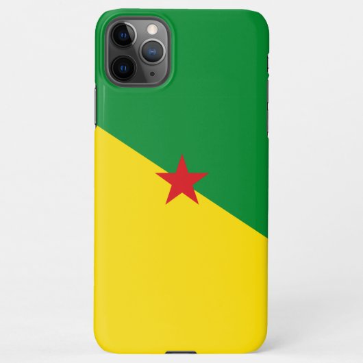 Franse Guyana-vlag Telefoonzaak iPhone Hoesje (Achterkant)