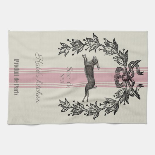  Franse haas Theedoek (Horizontaal)