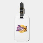 Franse Halloween Bagagelabel (Voorkant verticaal)