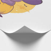 Franse Halloween Cadeaupapier (Hoek)