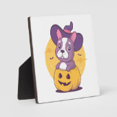 Franse Halloween Fotoplaat (Voorkant)