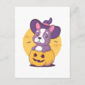 Franse Halloween Informatiekaartje (Achterkant)