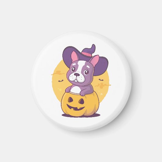 Franse Halloween Magneet (Voorkant)
