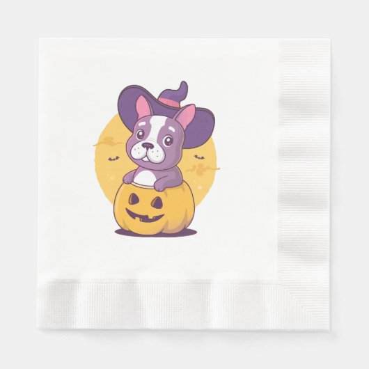 Franse Halloween Servet (Voorkant)