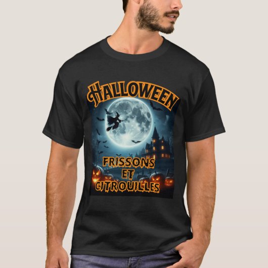 Franse Halloween T-shirt (Voorkant)