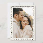 Franse hand getrokken grillige eigenzinnige vintag kaart (Achterkant)