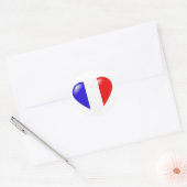 Franse hart sticker - Coeur français (Envelop)