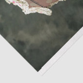 Franse hertogin Yorkshire Terrier decoupage Tissuepapier (Detail)