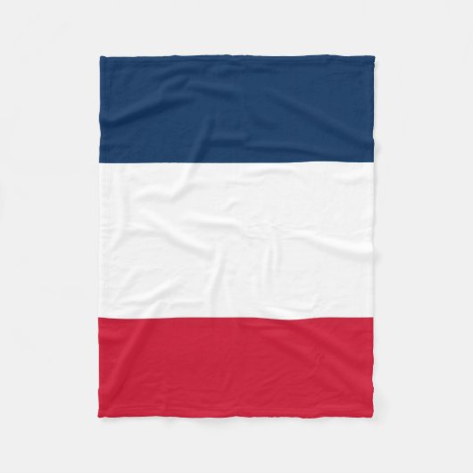franse hoes fleece deken (Voorkant)