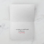 Franse hond in Nederlandse kostuum Birthday Kaart (Binnen)