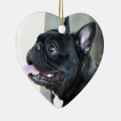 Franse hond keramisch ornament (Rechts)