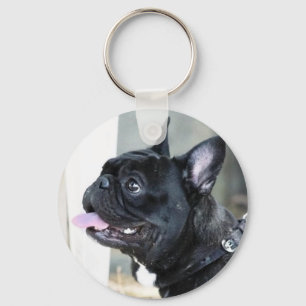 Franse hond sleutelhanger