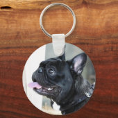 Franse hond sleutelhanger (Voorkant)