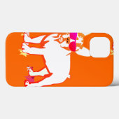 Franse Hond Zonnebril Illustratie Case-Mate iPhone Case (Achterkant (horizontaal))