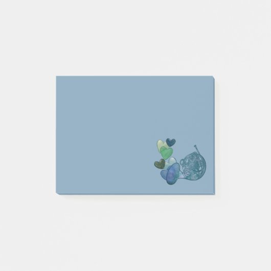 Franse Hoorn Bandmuziek Klas                       Post-it® Notes (Voorkant)