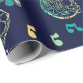 Franse hoorn cadeaupapier (Rol Hoek)