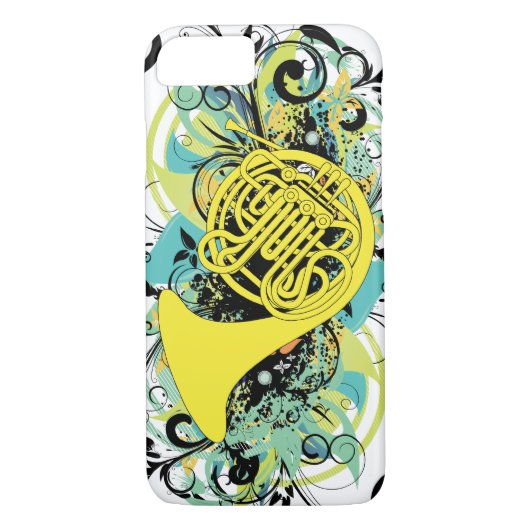 Franse hoorn Case-Mate iPhone case (Achterkant)
