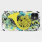 Franse hoorn Case-Mate iPhone case (Achterkant (horizontaal))