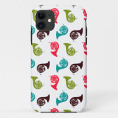 Franse hoorn Case-Mate iPhone case (Achterkant)