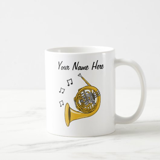 Franse Hoorn Custom Mok Hornist Messing Muzikant G (Rechts)