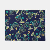 Franse hoorn deurmat (Voorkant)