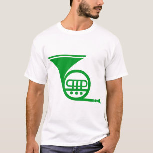Franse hoorn - Grass Green T-shirt
