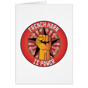 Franse hoorn is macht