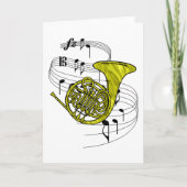 Franse hoorn kaart (Voorkant)