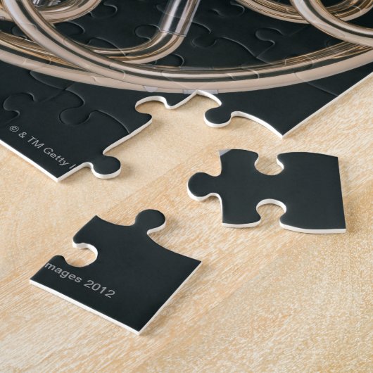 Franse hoorn legpuzzel (Zijkant)