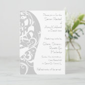 Franse hoorn overweging kaart (Staand voorkant)