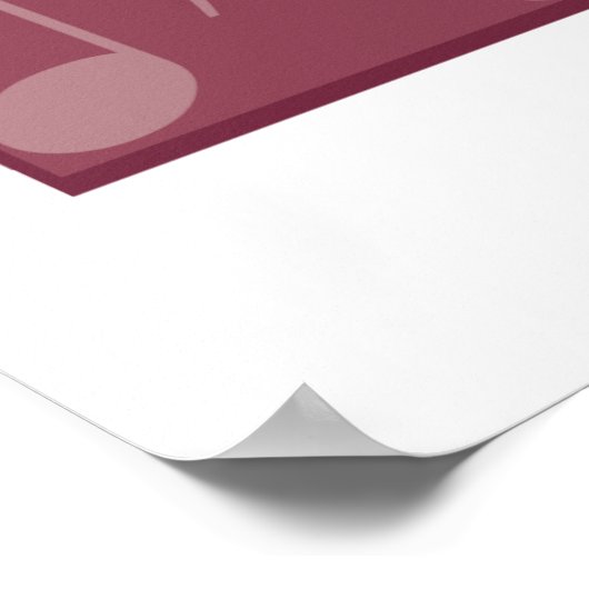 Franse hoorn poster (Hoek)