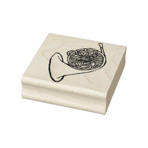 Franse Hoorn                                       Rubberstempel