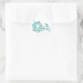 Franse hoorn Stickers (Tas)