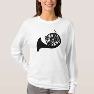 Franse hoorn t-shirt