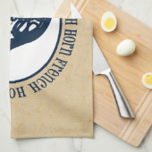 Franse hoorn theedoek (Quarter Fold)