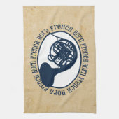 Franse hoorn theedoek (Verticaal)