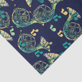 Franse hoorn tissuepapier (Detail)