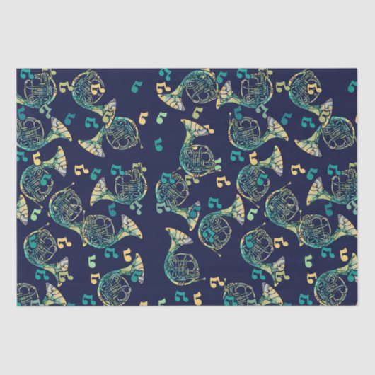 Franse hoorn tissuepapier (Voorkant)