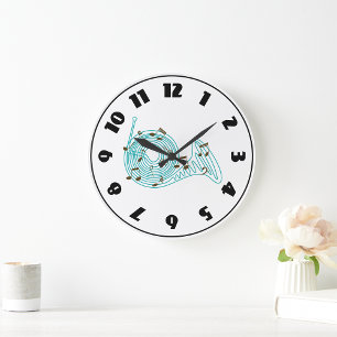 Franse hoornklok grote klok