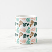 Franse hoornspeler Gift Instrument Band Orchestra Koffiemok (Center)