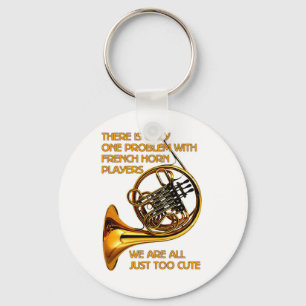 Franse Horn Cutie Sleutelhanger