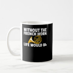Franse Horn Funny Brass Instrument Player374 Koffiemok