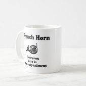 Franse Horn Gift Koffiemok (Voorkant links)