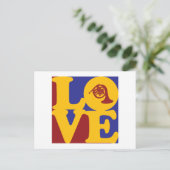 Franse Horn Love Briefkaart (Staand voorkant)