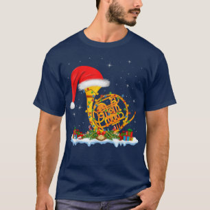 Franse Horn Music Lover Lighting Franse Horn Chris T-shirt