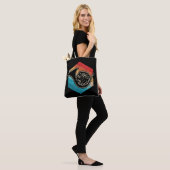 Franse Horn Music Tote Bag (Op model)